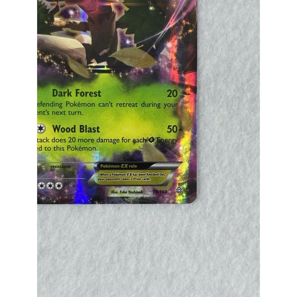 Pokémon Trevenant EX 19/160 & Team Plasma Thundurus EX BW81 Holo Card Lot